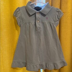 Ralph Lauren Polo Dress in Powder Blue 18M